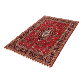 Kashan Rug in Virgin Wool For Sale