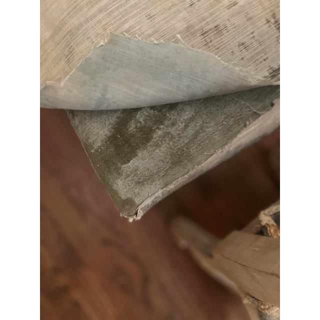 Dark Green Mid 19th Century Set of 4 Antique French Dining Chairs For Sale - Image 8 of 11