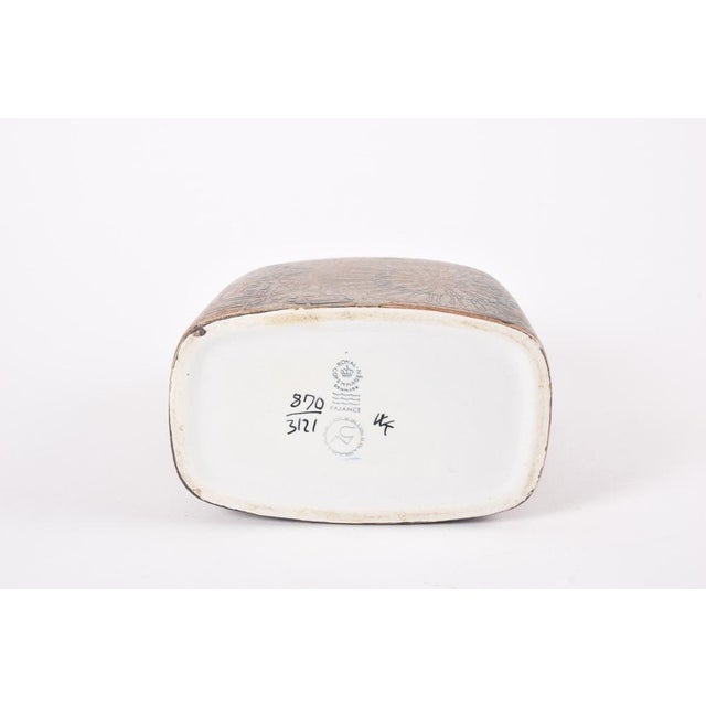 Large Modern Danish Ceramic Baca Vase by Nils Thorsson for Royal Copenhagen, 1970s For Sale - Image 9 of 10