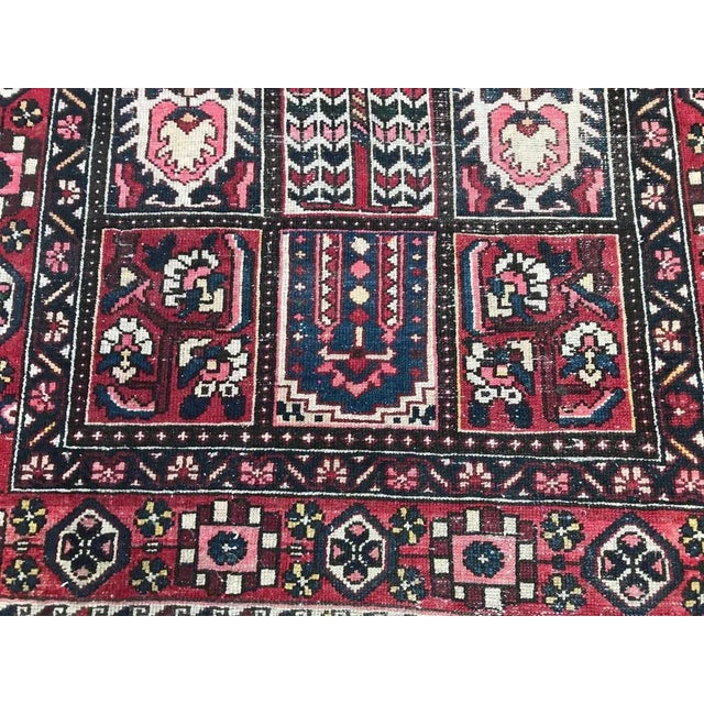 Vintage Wool Bakhtiar Rug, 1960s For Sale - Image 4 of 11