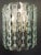 Mid-Century Modern Mid 20th Century Beveled Sconces by Cristal Arte - a Pair For Sale - Image 3 of 11