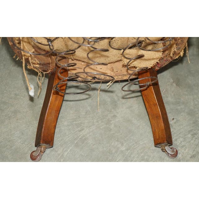 Antique Victorian Medallion Back Chair For Sale - Image 15 of 17