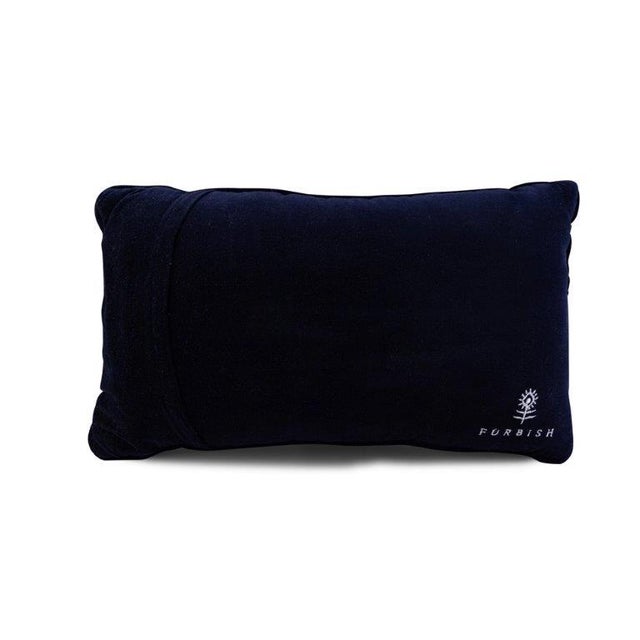 Mid-Century Modern "Everything Hurts" Needlepoint Decorative Pilow For Sale - Image 3 of 4