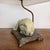 Metal Vintage Figural Bunny Rabbit Table Lamp With Crackle Glaze For Sale - Image 7 of 11