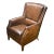 Timothy Oulton “Vintage Coffee Leather” Chair For Sale