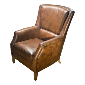 Timothy Oulton “Vintage Coffee Leather” Chair
