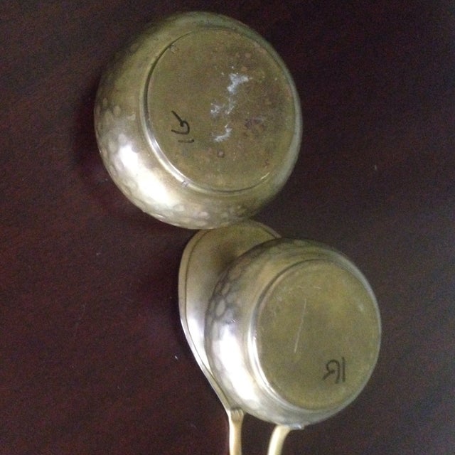 Vintage Brass Cream and Sugar Servers A Pair Chairish