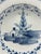 Antique Tin Glazed Earthenware Delft Blue Decorated Plate, English, Circa 1750's For Sale - Image 6 of 12