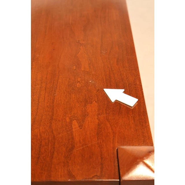 Stickley Mission Collection Pair Of Cherry Three Drawer Nightstands For Sale In Philadelphia - Image 6 of 18
