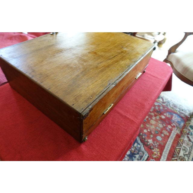 Large Antique Painter's Case, 1890s For Sale - Image 4 of 10