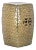 April Garden Stool in Gold For Sale