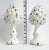 Farmhouse Sculptures Distressed Artichoke Finials Pair For Sale - Image 3 of 7