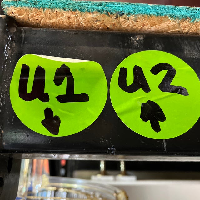 Brass Pair of 1970s Brass Candle Holder With Marble Bottoms For Sale - Image 8 of 10