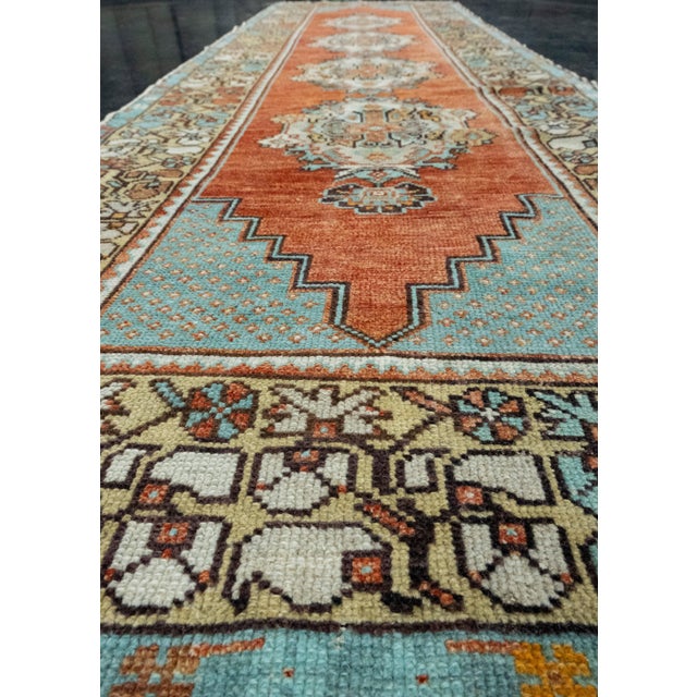 Early 21st Century Turkish Vintage Runner Rug 2'11" x 9'9" #17980 For Sale - Image 5 of 8