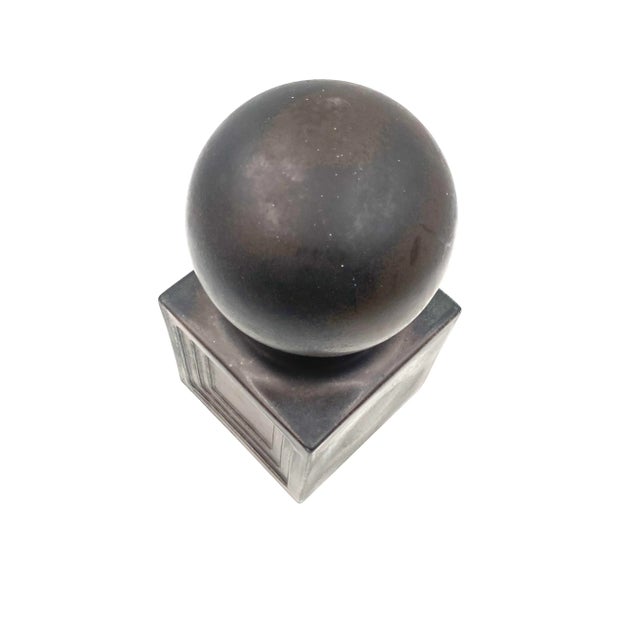 Xavier Feal, Mid-Century Modern Brown Ceramic, France 1960s For Sale - Image 10 of 12