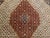 Antique Persian Tabriz Mahi Rug, Hand-Knotted Wool, Herati Geometric Pattern, Ivory & Navy, 10x13 For Sale - Image 17 of 18