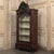 French 19th Century French Napoleon III Period Burled Walnut Display Armoire ~ Bookcase For Sale - Image 3 of 18