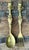 Vintage Brass Tribal Serving Set For Sale In West Palm - Image 6 of 12