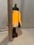 Cream Vintage Slag Glass Tulip Lamp Brass Base Cream Tiffany Style ~13" T Stained Glass Accent Lamp For Sale - Image 8 of 12