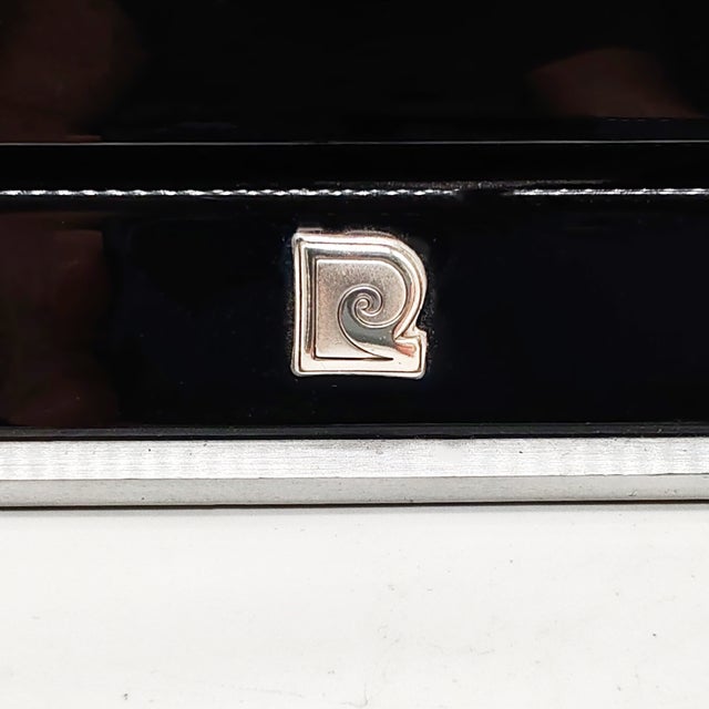 Black Pyramide Table Clock by Gianfranco Ferrè, Italy, 1970s For Sale - Image 9 of 10