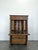 Traditional Empire Secretary Desk with Alcove Drawers For Sale - Image 3 of 17