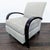 Room & Board Room & Board Sloan Modern Lounge Chair With Curved Wood Arms For Sale - Image 4 of 16