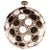Chrome Modernist Polished Chrome Chandelier With Handblown Murano Black and White Discs For Sale - Image 8 of 8