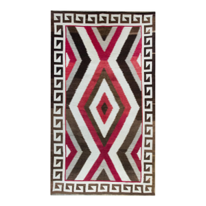 Early 20th Century Native American Navajo Rug