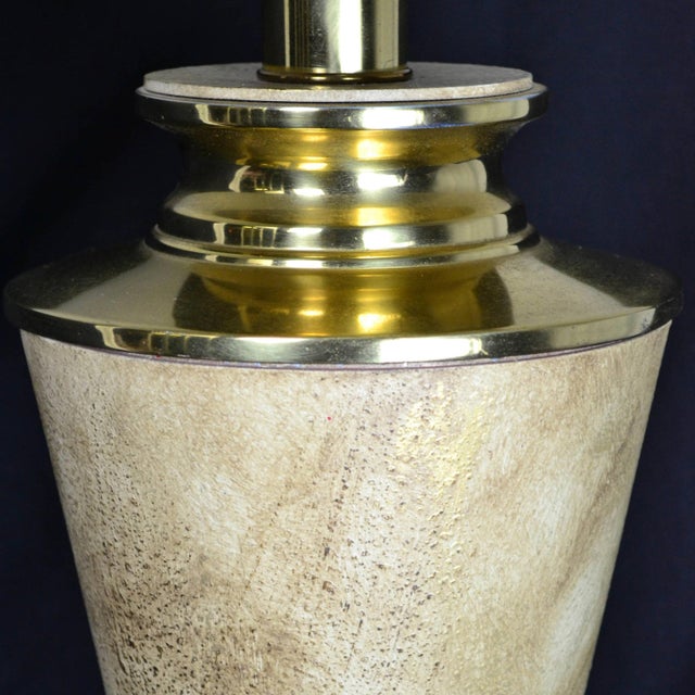 Vintage Asian Modern Table Lamp by Bauer Lamp Co For Sale - Image 9 of 12