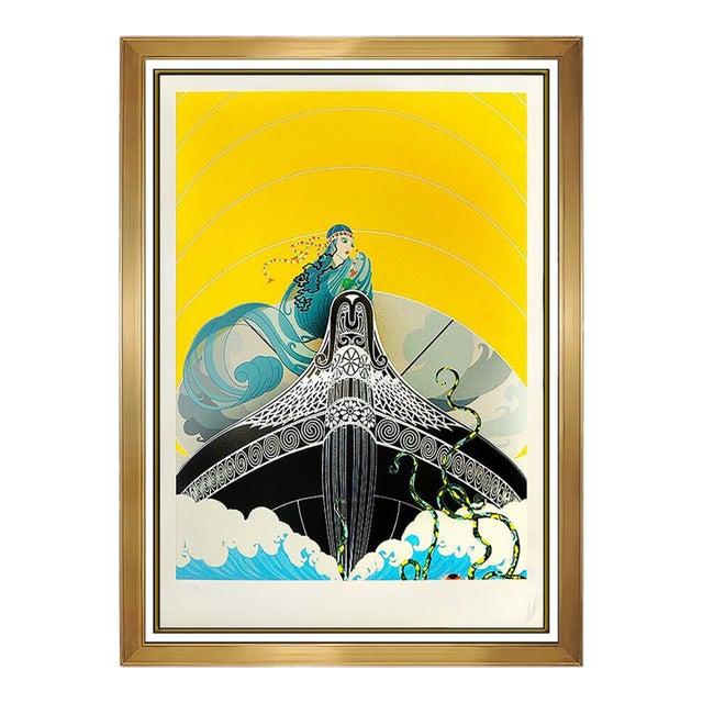 1980s Surprises of the Sea, Erté For Sale