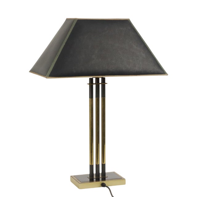 Metal Mid-Century Table Lamp from Lusterie Deknudt, 1960s For Sale - Image 7 of 18