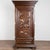 French Provincial Early 19th Century French Single Door Carved Walnut Armoire Cabinet For Sale - Image 3 of 16