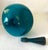 Teal 1966 Mid-Century Modern Joel Philip Myers for Blenko 6615l Peacock Glass Decanter With Stopper For Sale - Image 8 of 11