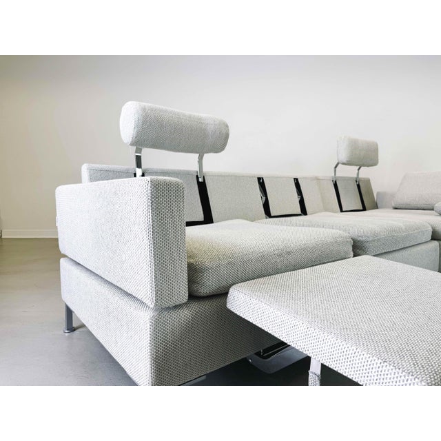 Corner Sofa with Chaise Longue from Brühl, 2010s For Sale - Image 4 of 16