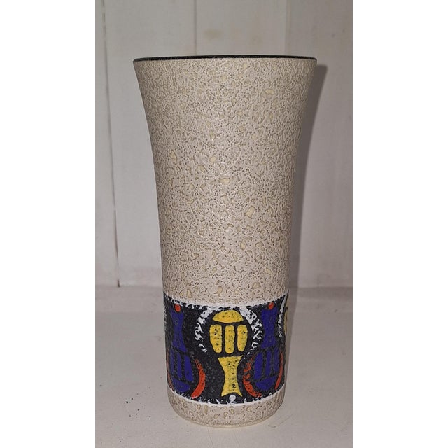 1960s Mid-Century Ceramic Vase, 1960s For Sale - Image 5 of 5