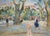 Kurt Groeger, Marseille, Afternoon in the Park, Original Watercolor For Sale - Image 12 of 12