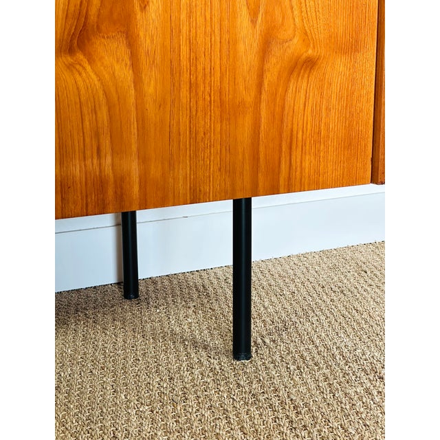 Minimalist Scandinavian Teak Sideboard, 1960s For Sale - Image 14 of 15