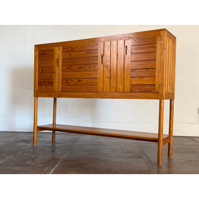 Vintage French Cabinet Sideboard by Pierre Gautier-Delaye, Attributed For Sale - Image 10 of 17