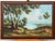 Tranquil Australian Landscape with Eucalyptus Trees - Vintage 20th Century Art 1960 Circa For Sale - Image 6 of 14