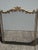 1970s Vintage French Country Metal & Mesh Gold Fireplace Screen For Sale - Image 5 of 15