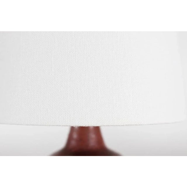 Sculptural Ceramic Table Lamp by Gunver Bilde Sørensen, Denmark, 1970s For Sale - Image 9 of 11