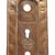 Mid 20th Century Pair of 1890s R&e Italian Renaissance Verocchio Brass Door Back Plates For Sale - Image 5 of 5
