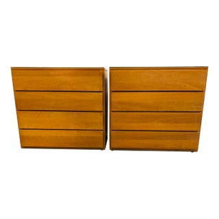Eureka of California 1940s Mahogany Matched Dressers - a Pair For Sale