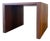 Handmade Modern Walnut Side Table For Sale