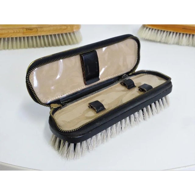 Black Vintage Shoe Brushes, 1960s, Set of 9 For Sale - Image 8 of 13