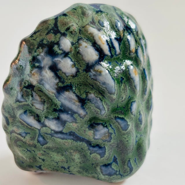 Ceramic Vintage Petite Tonala Pottery Owl For Sale - Image 7 of 8