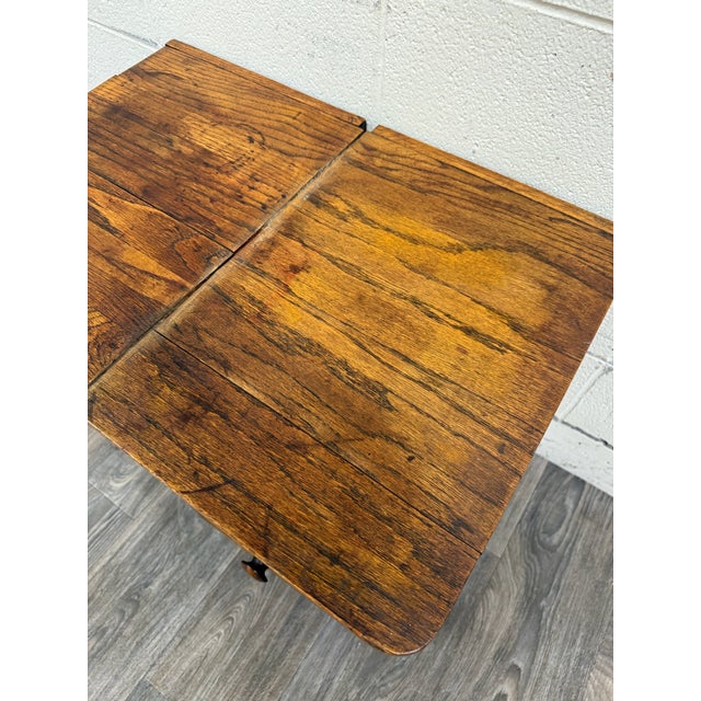 Brown Antique Arts & Crafts Four Drawer Quarter Sawn White Oak Chest For Sale - Image 8 of 12