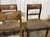 Brown 19th Century English Chairs and Armchairs Set in Mahogany, Set of 6 For Sale - Image 8 of 14