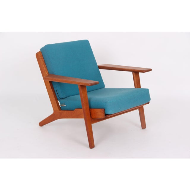 Sofa and Teak Armchairs by Hans J. Wegner for Getama, 1960s, Set of 3 For Sale - Image 12 of 18