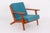 Sofa and Teak Armchairs by Hans J. Wegner for Getama, 1960s, Set of 3 For Sale - Image 12 of 18